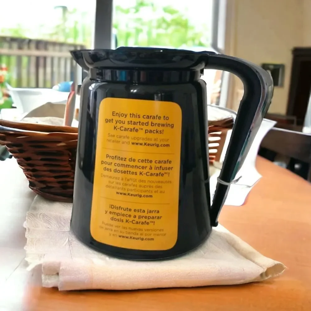 NEW Genuine Keurig 2.0 Thermal Carafe 32oz Black Replacement K-Carafe Coffee Pot